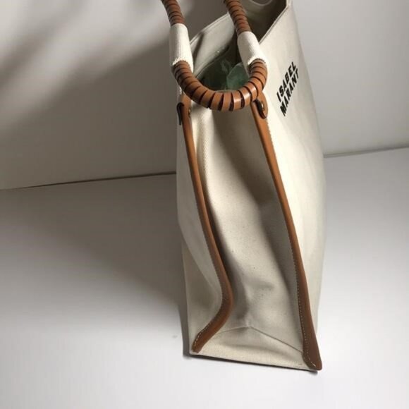 New Authentic New Authentic ISABEL MARANT Toledo Canvas Tote Bag - Picture 7 of 11